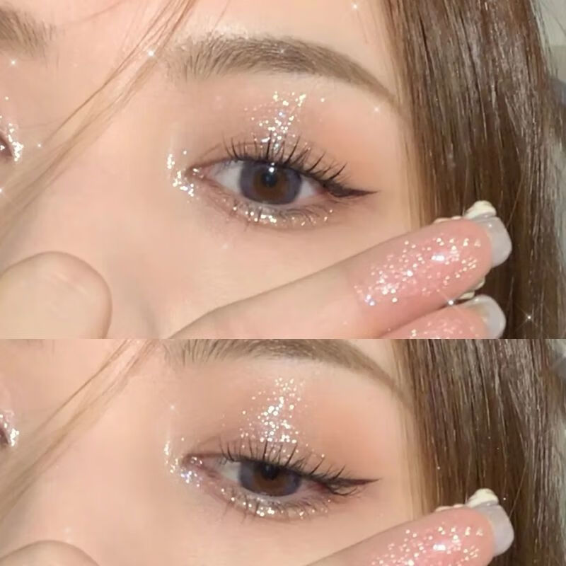 液体眼影珠光卧蚕闪亮偏光闪泪眼妆亮晶晶粉闪粉单色眼影粉亮片火爆