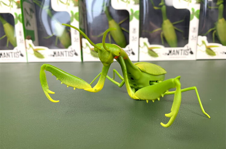 遥控螳螂玩具创意仿真动物昆虫新奇会动男孩恶搞整蛊仿真活物昆虫吓人