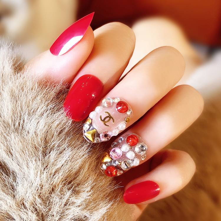 假指甲贴片成品显白渐变色穿戴甲可拆卸果冻胶持久防水美甲片渐变红