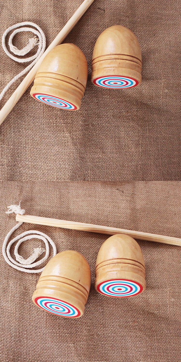 实辉冰嘎儿冰尜儿木头陀螺学生儿童木质陀螺冰嘎猴健身陀螺鞭绳老牛木