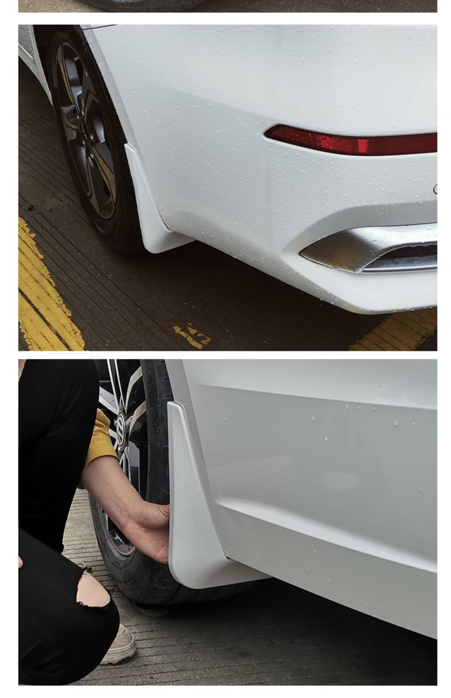 适用于威驰挡泥板改装专用新款汽车用品原厂型前后轮软胶丰田挡泥皮