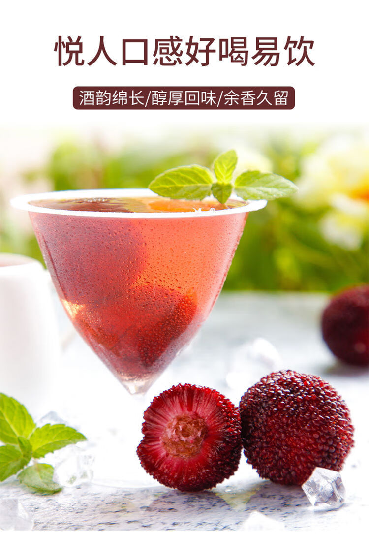 杨梅酒浙江兰溪杨梅果酒52度烧酒浸泡农家高山杨梅酒自酿 带果 20度3