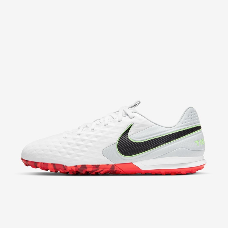 耐克nike足球鞋tf传奇8男子足球鞋 【白色传奇8】at6136-106 46【图片