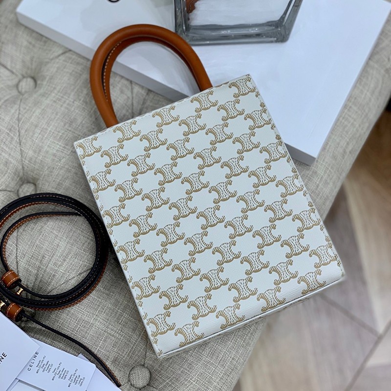 瑟琳celine女士迷你标志印花竖款手袋手提包预售情人节生日礼物老花17