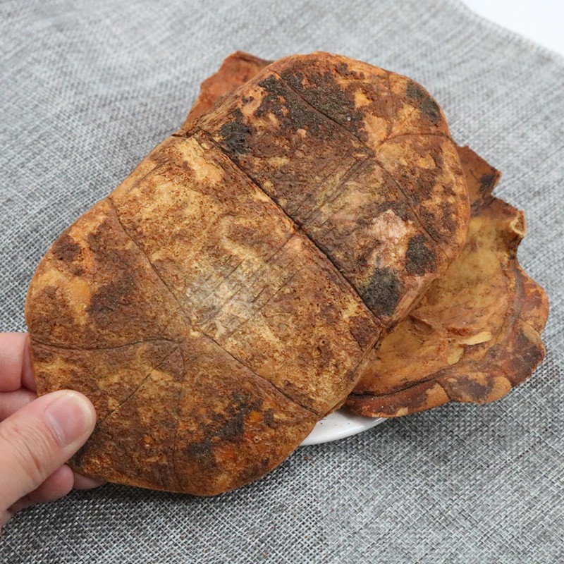 迎亿堂龟板中药材制龟板炙龟板醋龟板药用龟下甲生龟板100500克炙龟板