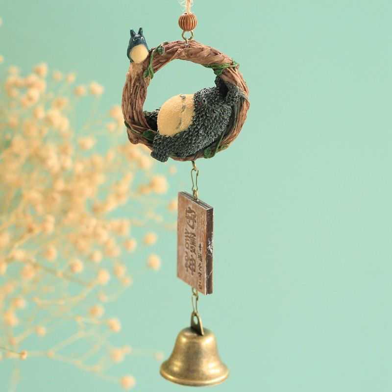 风铃 欧式风铃龙猫音乐风铃创意铃铛和风家居房间阳台挂饰生日礼物 斯