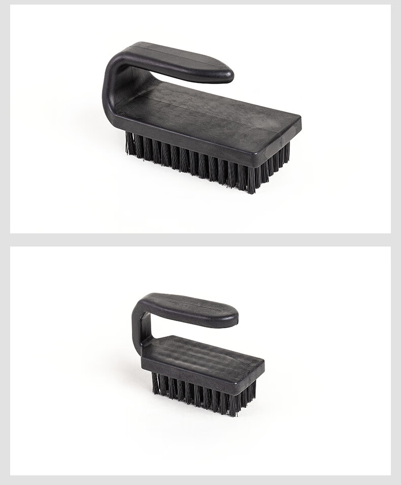 BAIGE Anti-Static Brush PCB Circuit Board Cleaning Brush Carbon Fiber Toothbrush Type Anti-Static Brush Medium Curved Handle 5pcs/Pack CW461531 6