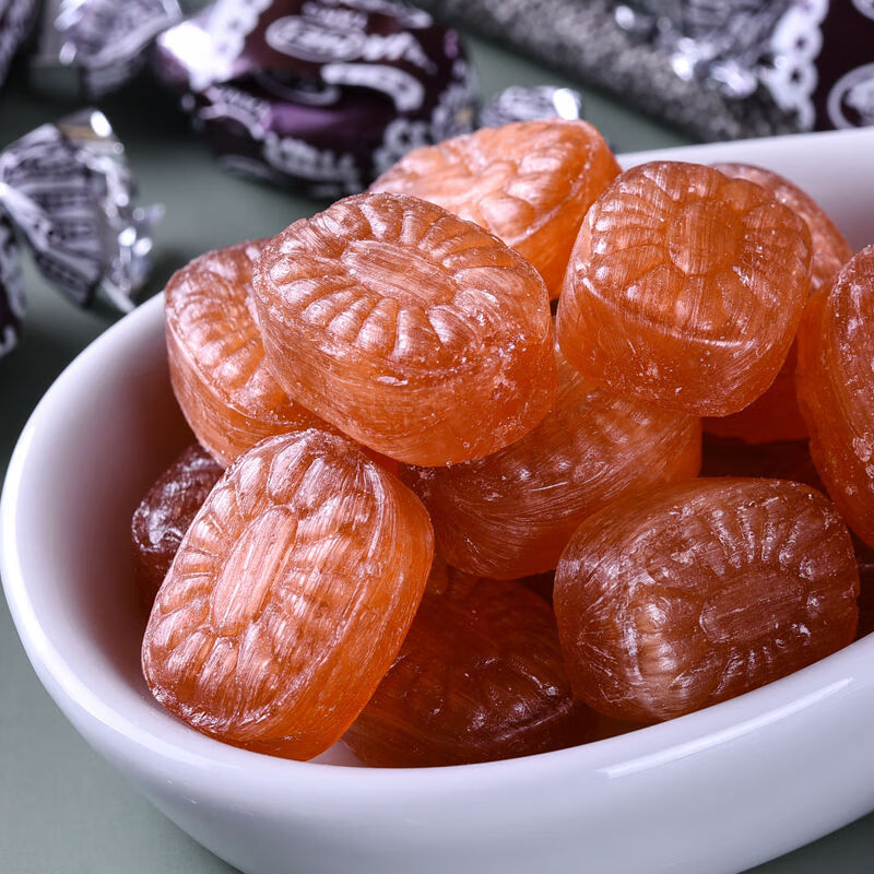 话梅糖块酸甜润喉硬糖果婚喜糖果水果糖批发休闲零食年货便宜100g2501