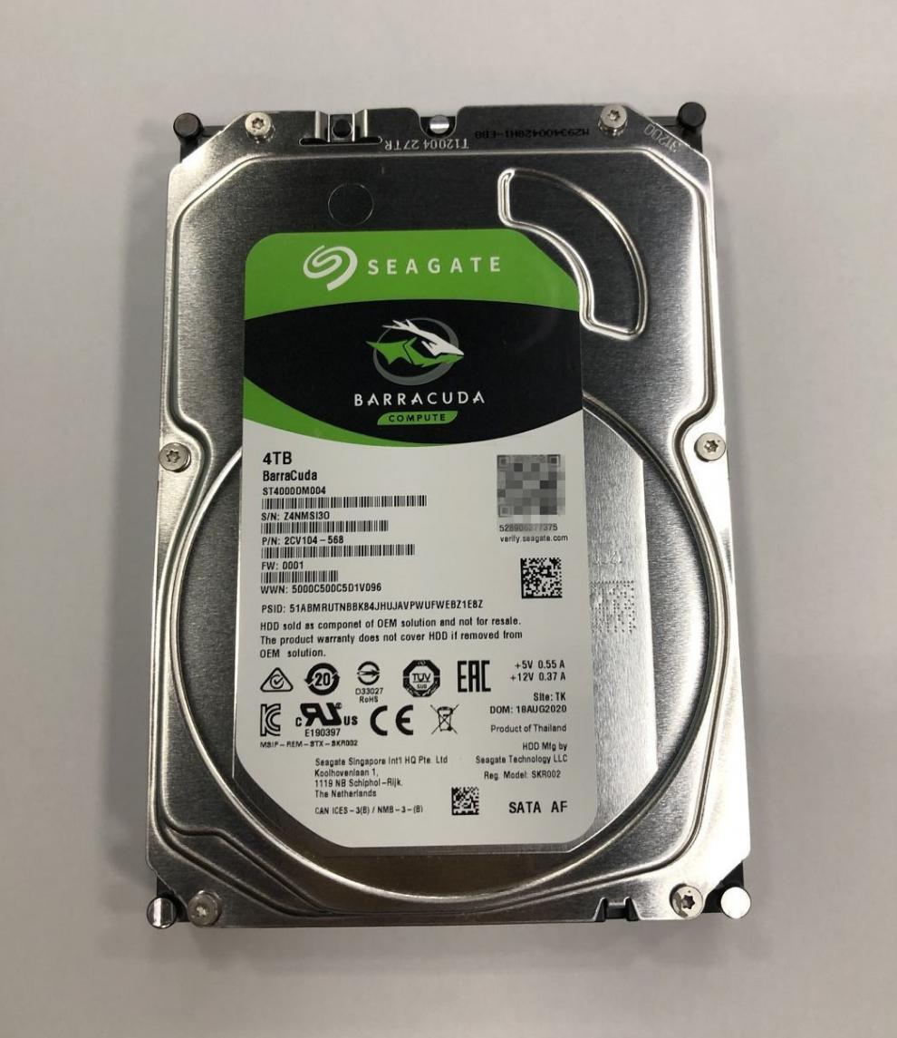 st希捷4t台式机硬盘st4000dm004新酷鱼4tb台式机机械硬盘监控硬盘