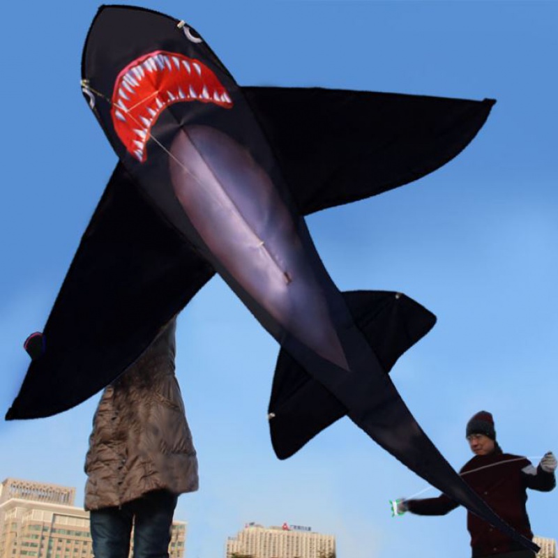 风筝led灯风筝大人专用超大夜光夜间闪光灯led线灯创意大型微夜光鲨鱼