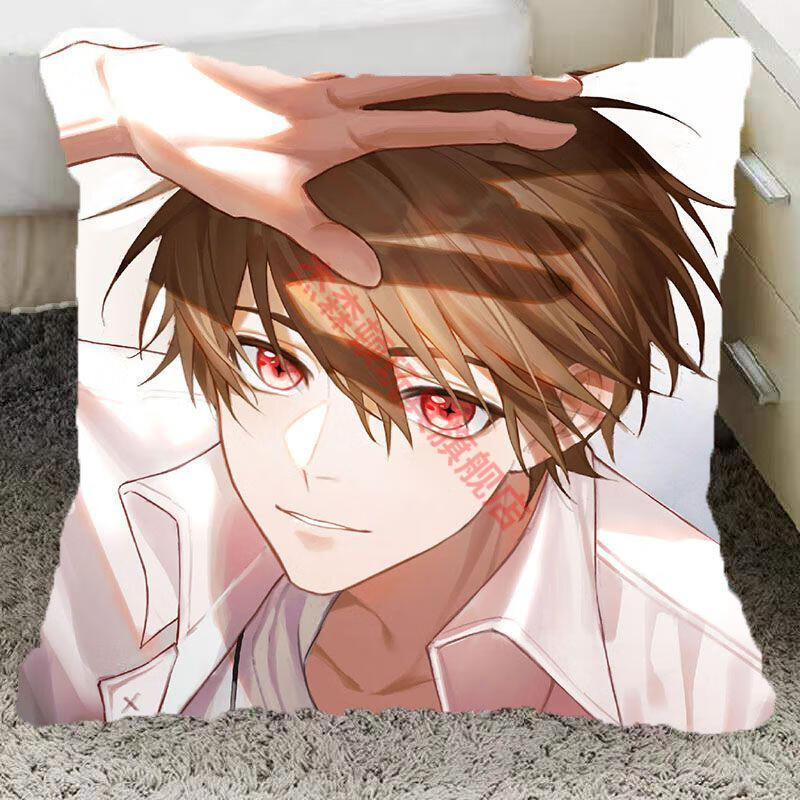 未定事件簿周边抱枕联名夏彦左然莫弈陆景和动漫卡通枕头男6双面同图