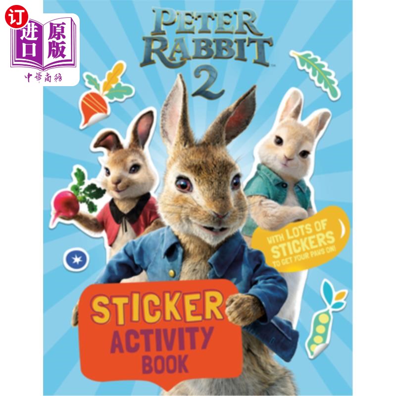 【中商海外直订】peter rabbit 2 sticker activity book: p.