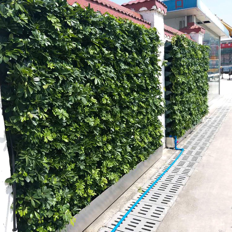 户外垂直绿化挂墙花盆塑料立体种植槽种植盆绿植墙植物墙面5黑色1个价