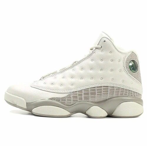 纯原aj13篮球鞋白黑男女熊猫白金爱与尊重基徳黑豹情侣运动鞋aj13白金