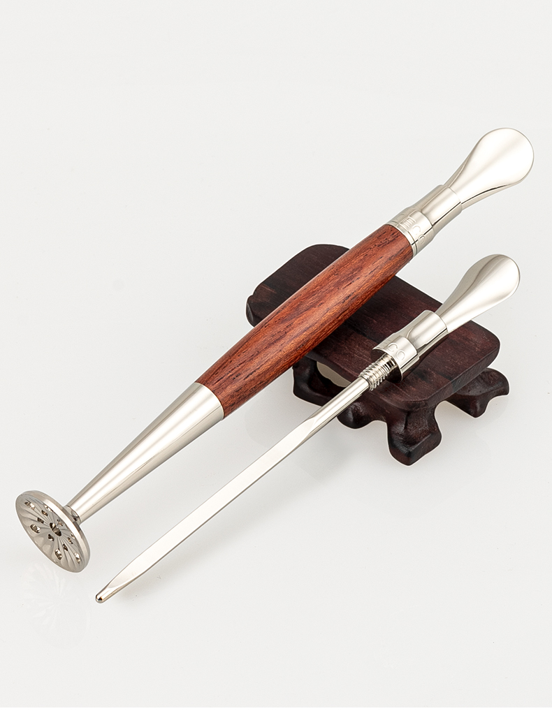 豪华高端烟斗压棒8deco手工烟斗压棒头三合一防熄火烟斗压杆烟斗工具