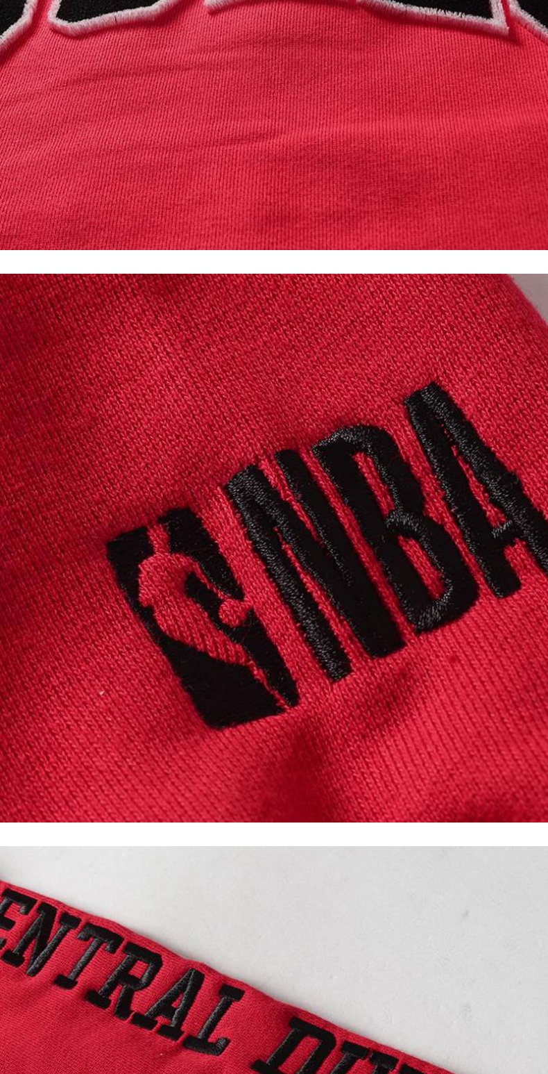 nba style 潮流服飾芝加哥公牛隊男女款休閒時尚印花寬鬆連帽衛衣