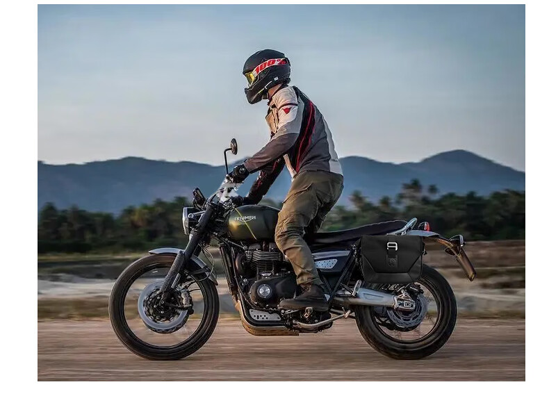 适用于摩托车改装凯旋小攀爬900大凯旋1200xc边包侧包复古快拆边箱