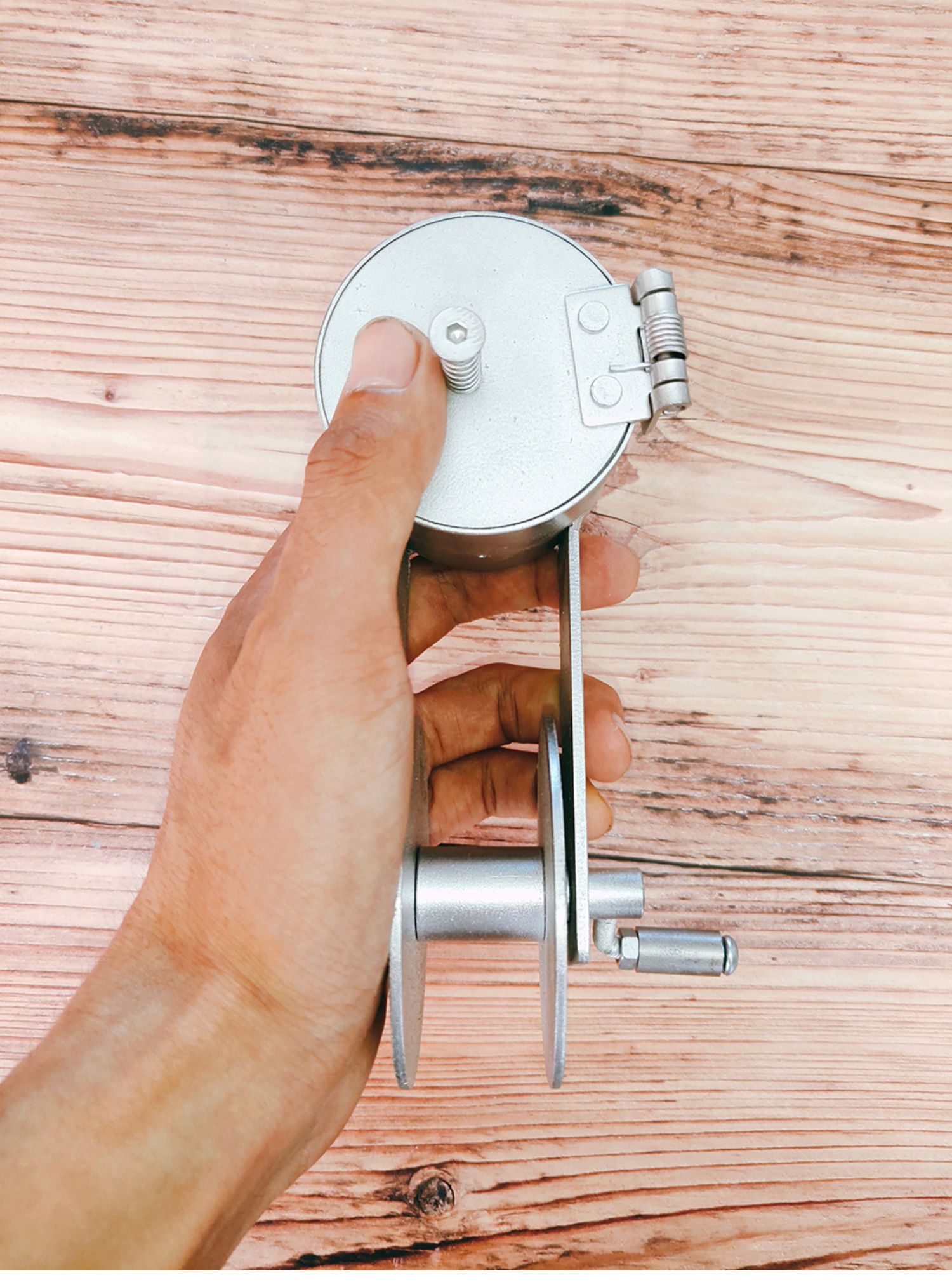 结实耐摔耐用铁制墨斗放线专用墨斗jj2经济款木工墨斗装潢墨斗jj2银