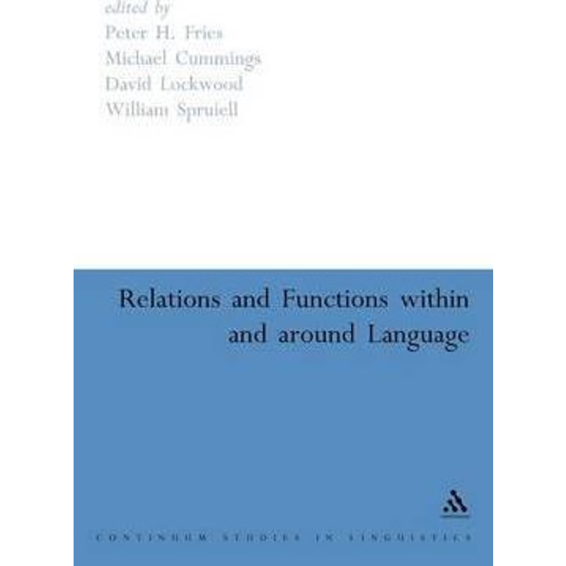 按需印刷Relations and Functions Within and Around Language[9780826478757]