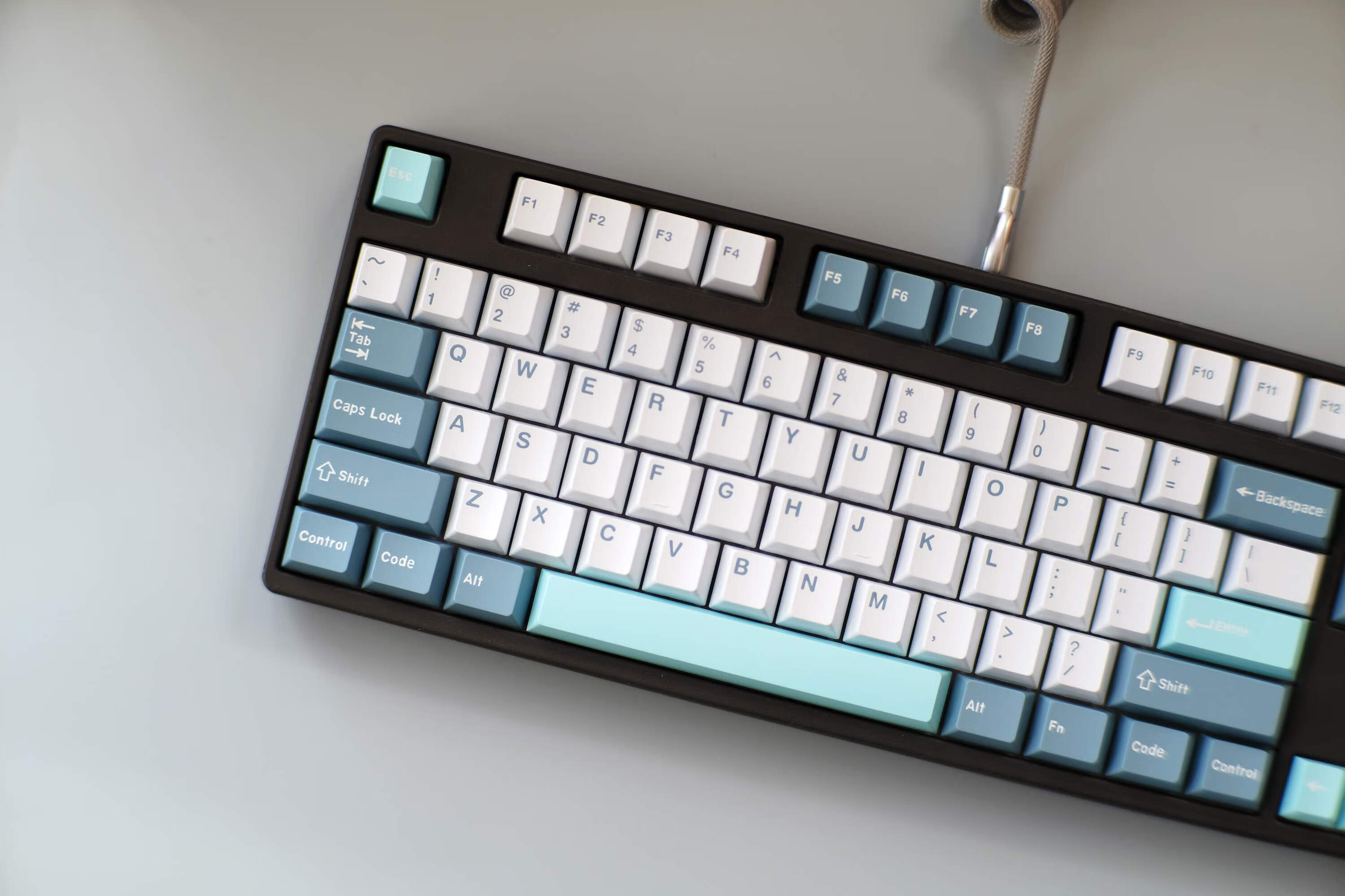 爱菲二色键帽aerooliva火腿北极圈哨子梅林abs适配机械键盘植物园官方