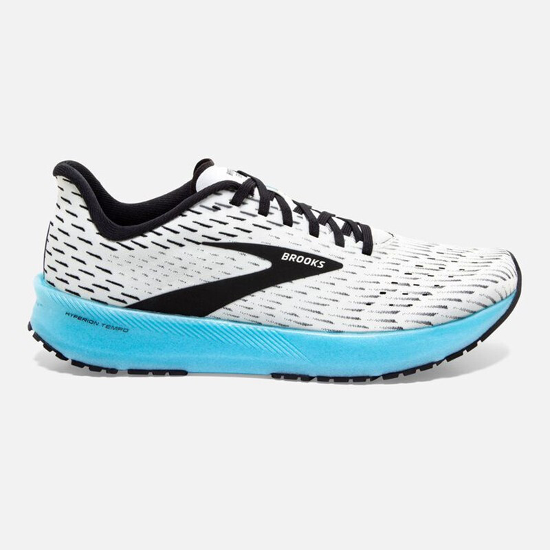 brooks布鲁克斯氮气超轻竞速跑鞋马拉松跑步鞋男士路跑鞋黑蓝08240码