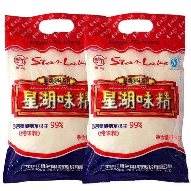 星湖正宗99%纯味精1kg/袋无盐味精粮食酿造细味精调味料批发商用 味精