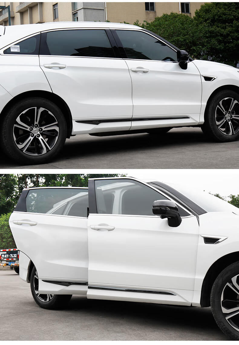 适用于20款本田urv车身改装饰条车门亮条贴片不锈钢车身装饰汽车配件 