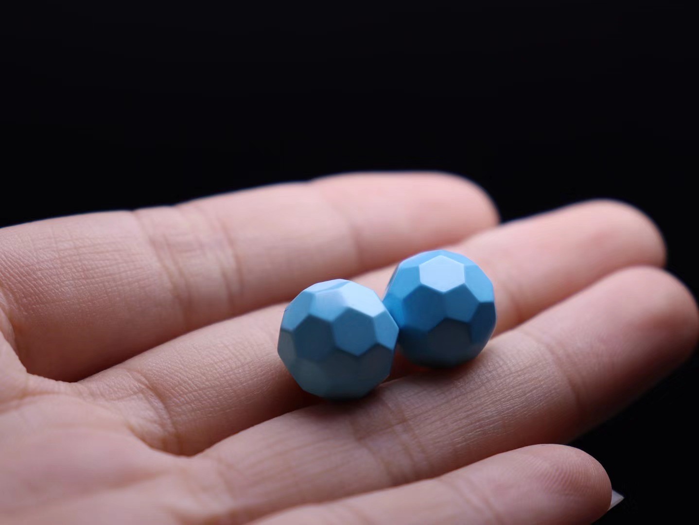 京选臻品御大师湖北原矿绿松石无相珠单珠散珠隔珠手链金刚橄榄核菩提