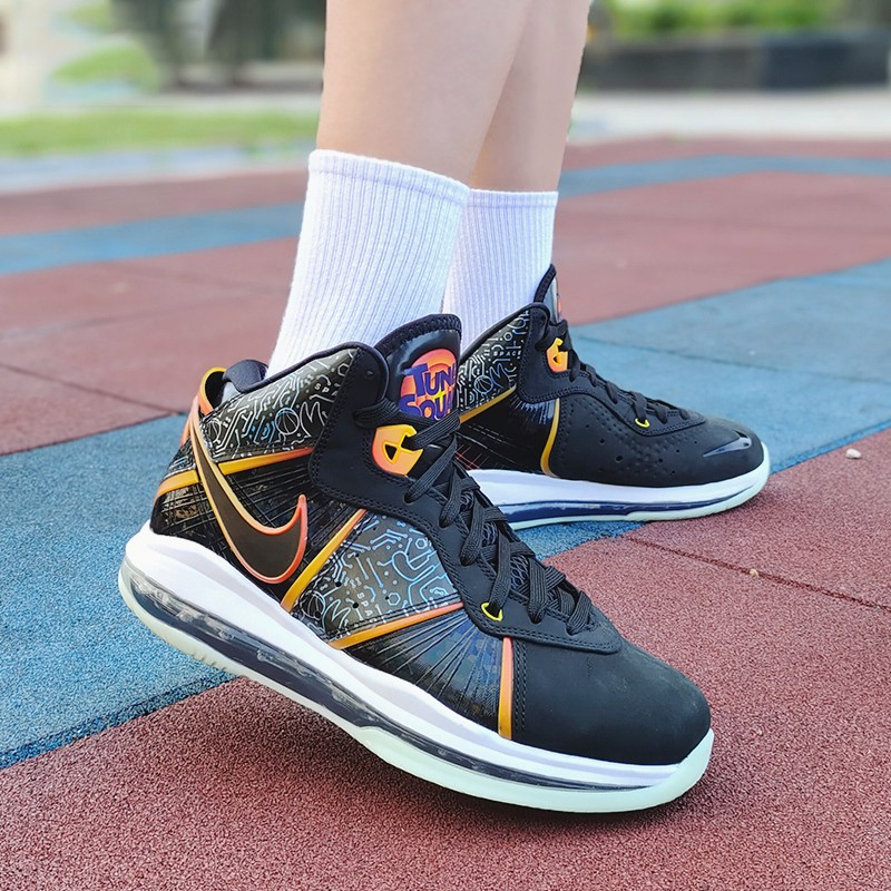耐克nikelebron8lbj8勒布朗詹姆斯8大红蓝橙紫金湖人篮球鞋ct5330600
