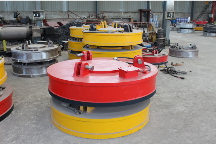 电磁吸盘圆形方形强磁永设备起重机行吊电磁吊380v强磁吸盘电磁铁