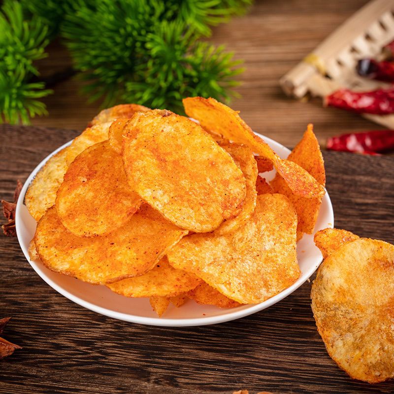 贵州特产网红麻辣土豆片麻辣土豆丝薯片零食油麻辣炸洋芋片洋芋丝麻辣