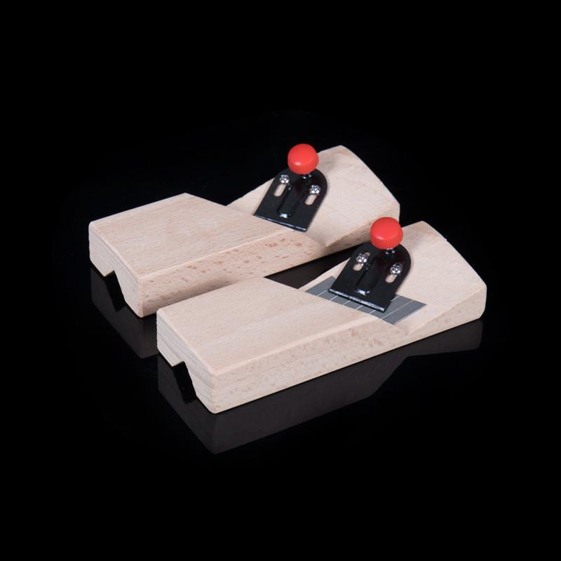 聚酯纤维吸音板石膏板v缝倒角刨子45度修斜角边倒角器木工刨榉木倒角