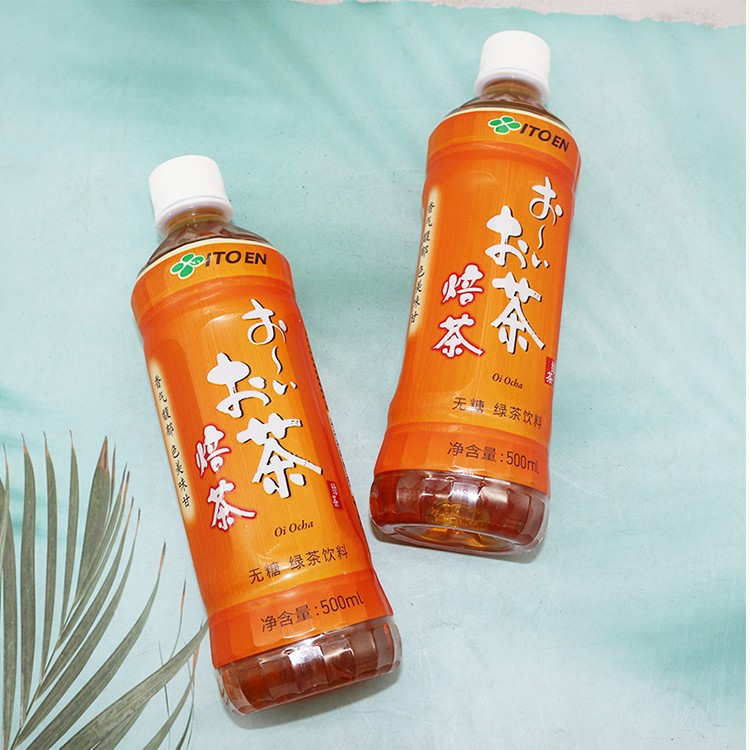 伊藤园itoen浓味乌龙茶无糖绿茶500ml15瓶整箱乌龙茶