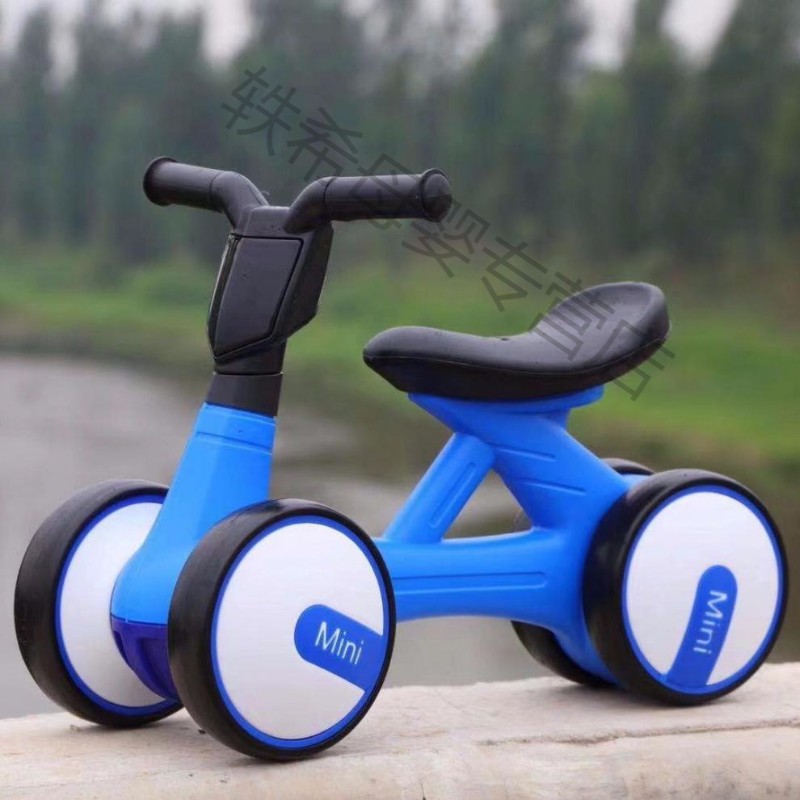 迪士尼儿童滑行学步平衡车溜溜车四轮1-3岁宝宝婴幼儿无脚踏扭扭车