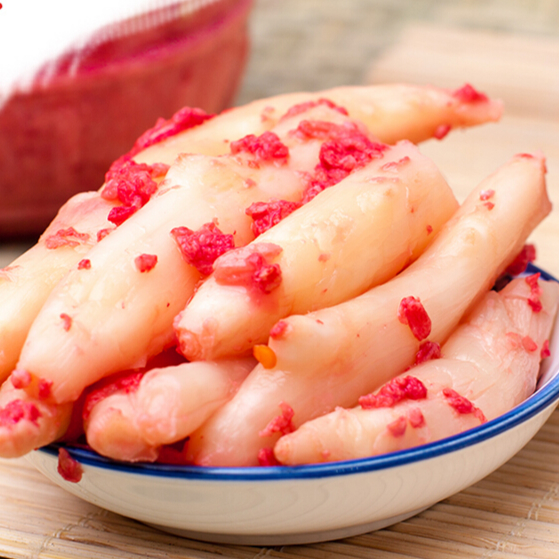 武宣红糟姜酸广西特产微辣子姜小吃传统地方美食900g荞头酸