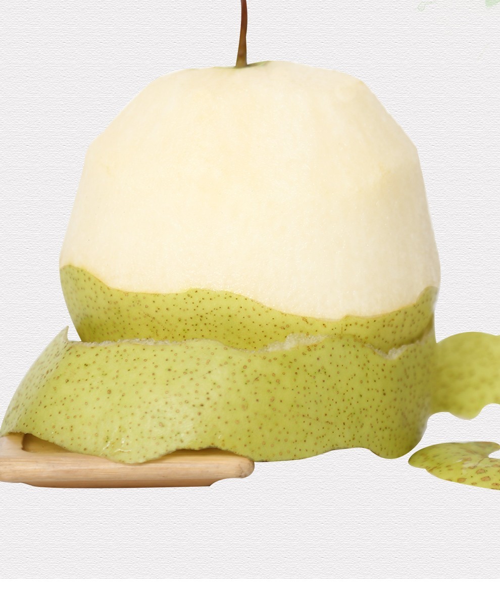 河北赵县赵州雪花梨冰糖雪梨新鲜水果皮薄水分足甜脆多汁雪花梨5斤装