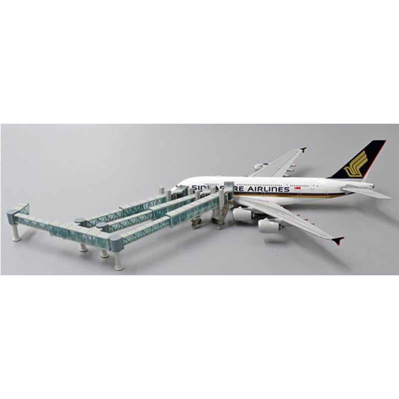 定制1400飞机场廊桥地勤模型宽体机窄体机a380客机宽体机登机桥lh4134