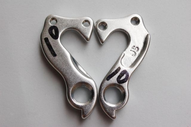 2021新款自行车挂钩吊耳山地车公路车吊勾后拨变速器吊耳车架尾勾4号