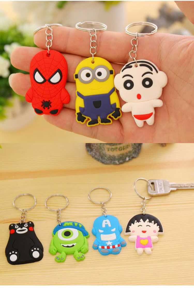 lucaly儿童书包挂坠卡通钥匙扣创意书包挂件饰品可爱儿童奖品奖励幼儿