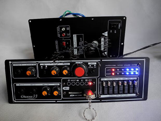 有源音箱插卡大功率主板 带蓝牙 双声道音响功放板有源功放板300w