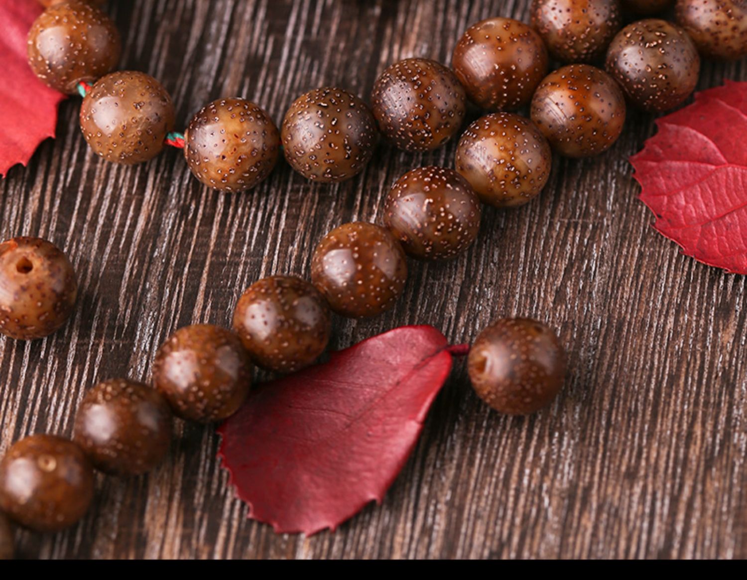 【官方自营旗舰店】蔻奢蒂原生态果冻玉化星月菩提108颗佛珠手串男女