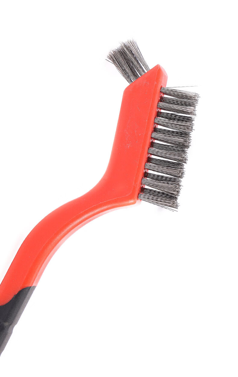 牙刷式钢丝刷工业用除锈迷你小牙刷清洁铜丝刷不锈钢丝刷子硬毛沾运