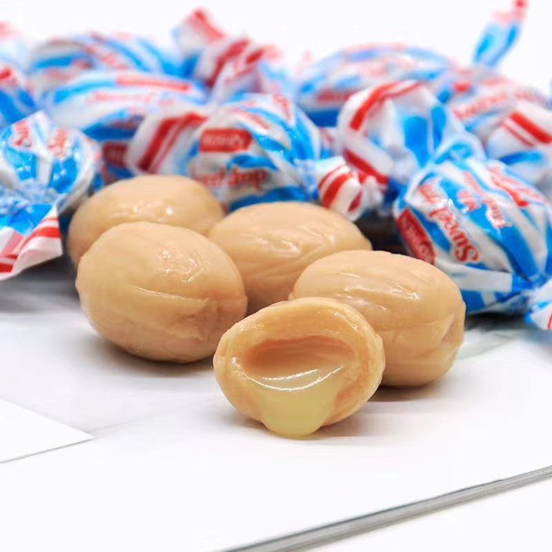 迎五一5折1000克如胜滴滴香夹心奶糖原包装牛奶鲜乳球节日聚会婚庆