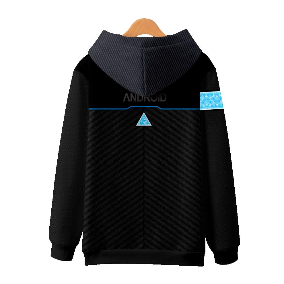 林中寻 detroit康纳底特律变人cos成为人类ps4游戏周边连帽卫衣外套