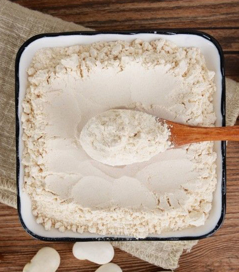 小竹美粉屋纯白芸豆粉现磨无糖可直接冲调食用100g白芸豆大麦苗茯苓