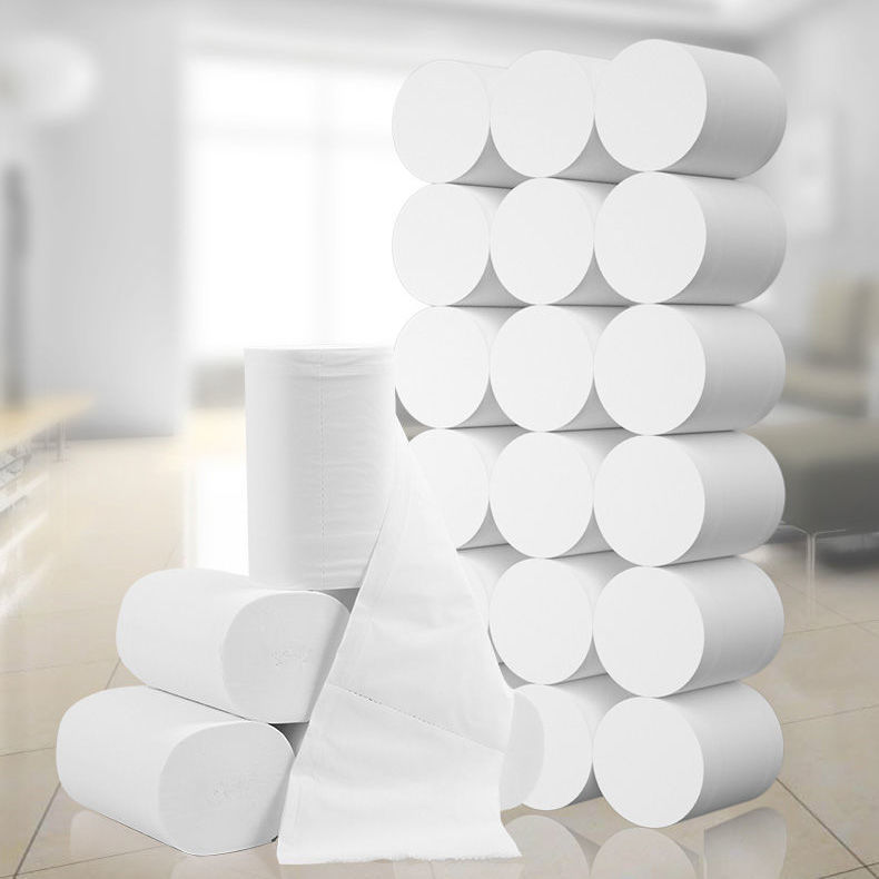 大卷卫生纸卷纸车载卷筒纸巾32大粗卷巨量整年装 木浆【32卷】