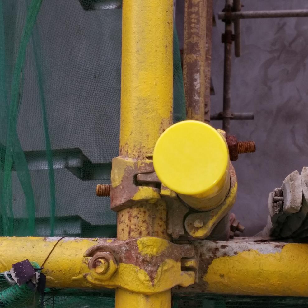 管口护套堵头防尘帽保护盖48mm脚手架护套圆钢管塑料保护外套管帽 48