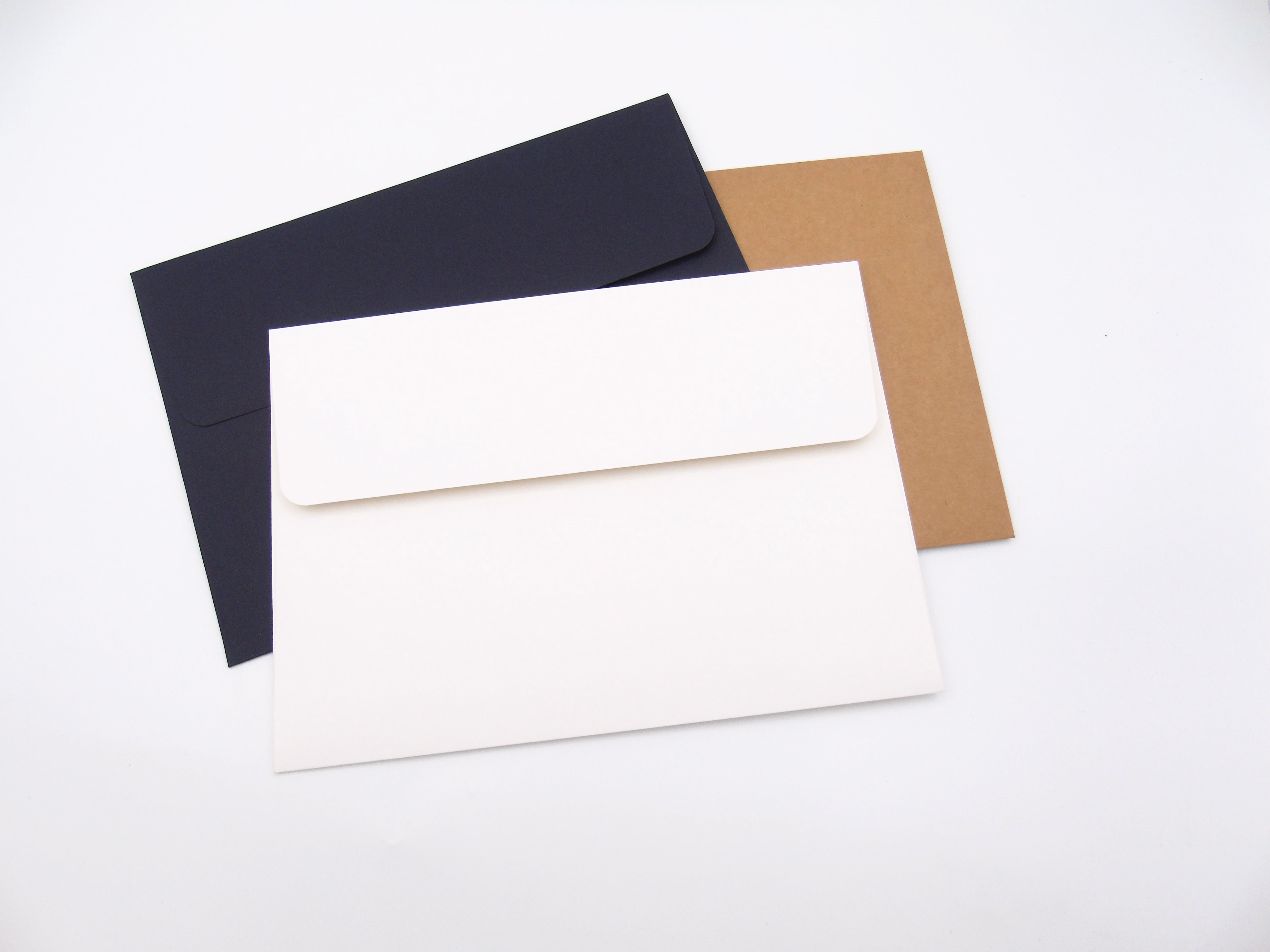 30个a4牛皮纸信封9号中式黑白色信封收纳袋文件袋文件夹定制logo10个