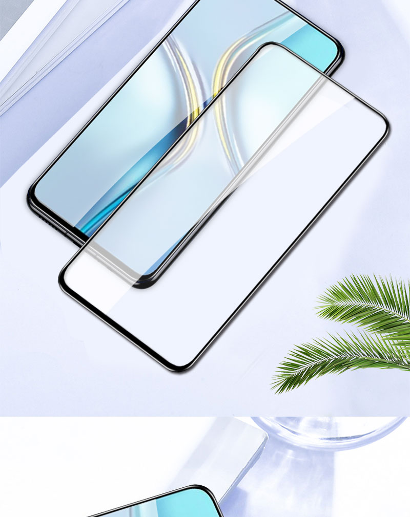 贴膜华为畅享20plus防爆防摔保护膜钻石膜荣耀x20x10一加9rt通用两片