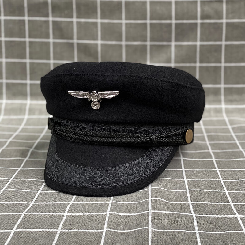 yunsijun 海军风~ 英伦复古贝雷帽子女秋冬季时尚百搭画家帽网红同款